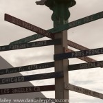 Signpost, Barrow, Alaska.