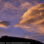 orange clouds