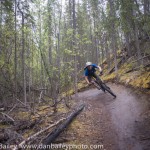 Mountain biking, Whitehorse, Yukon, Canada