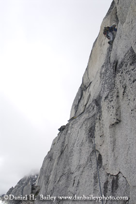 Eric Parsons climbing The Throne