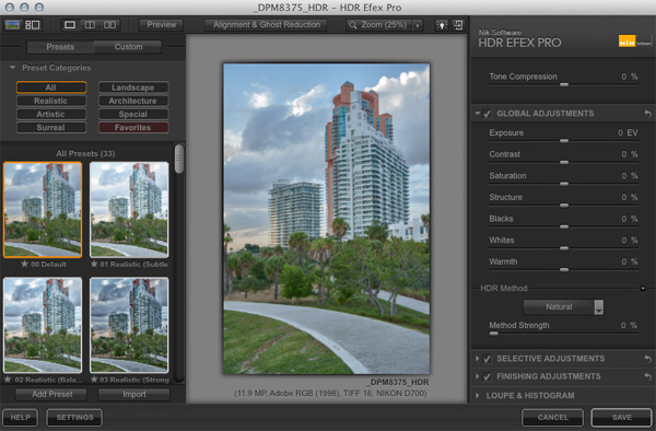 nikon hdr efex pro