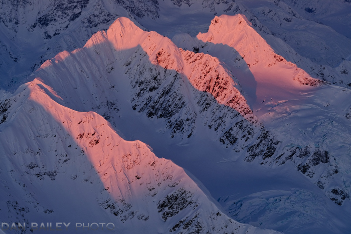 Peak 5541, Chugach Mountains, Alaska.