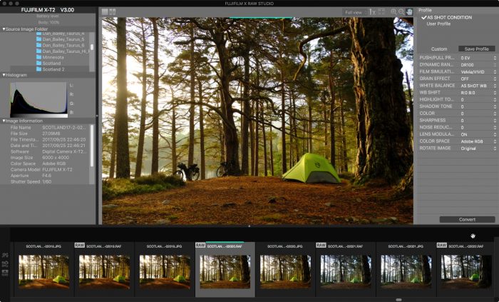 FUJIFILM Introduces Free X RAW STUDIO RAW Conversion Software | Dan  Bailey's Adventure Photography Blog