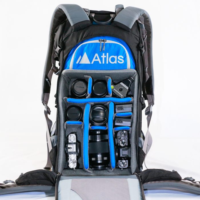 Atlas adventure shop camera backpack